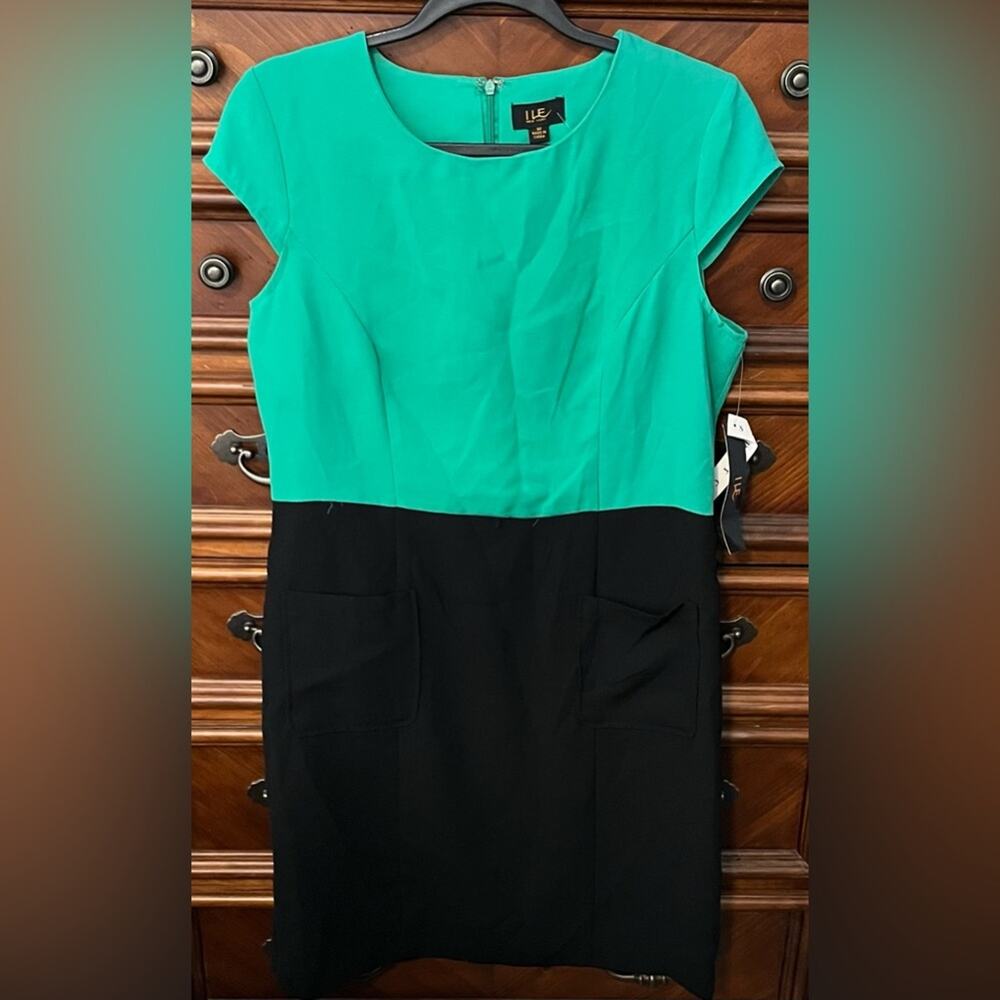 NWT! ILE New York Womens Sleeveless Sheath Dress 19” P2P